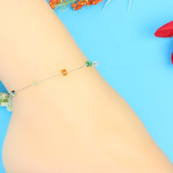 Elegant Handmade Anklet – Perfect for Women & Girls | Ideal Gift Option, DYC1574 - Picture 2 of 8